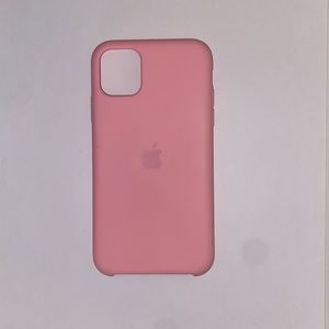 APPLE iPhone 11 Pink Silicone Case